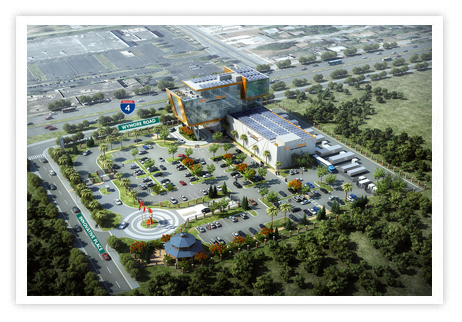 New building side image